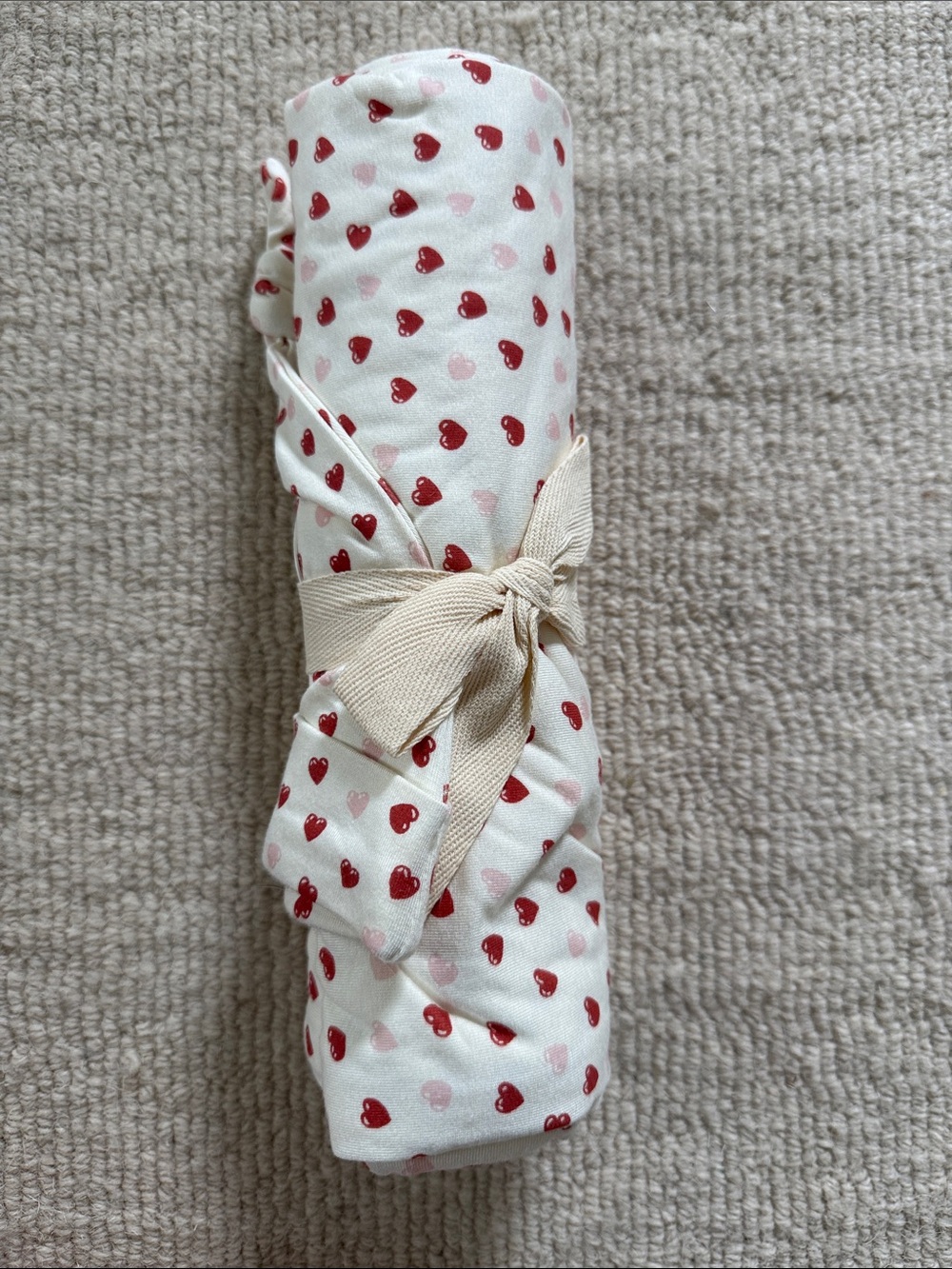 Quincy Mae Bamboo Swaddle & Knotted Hat Set